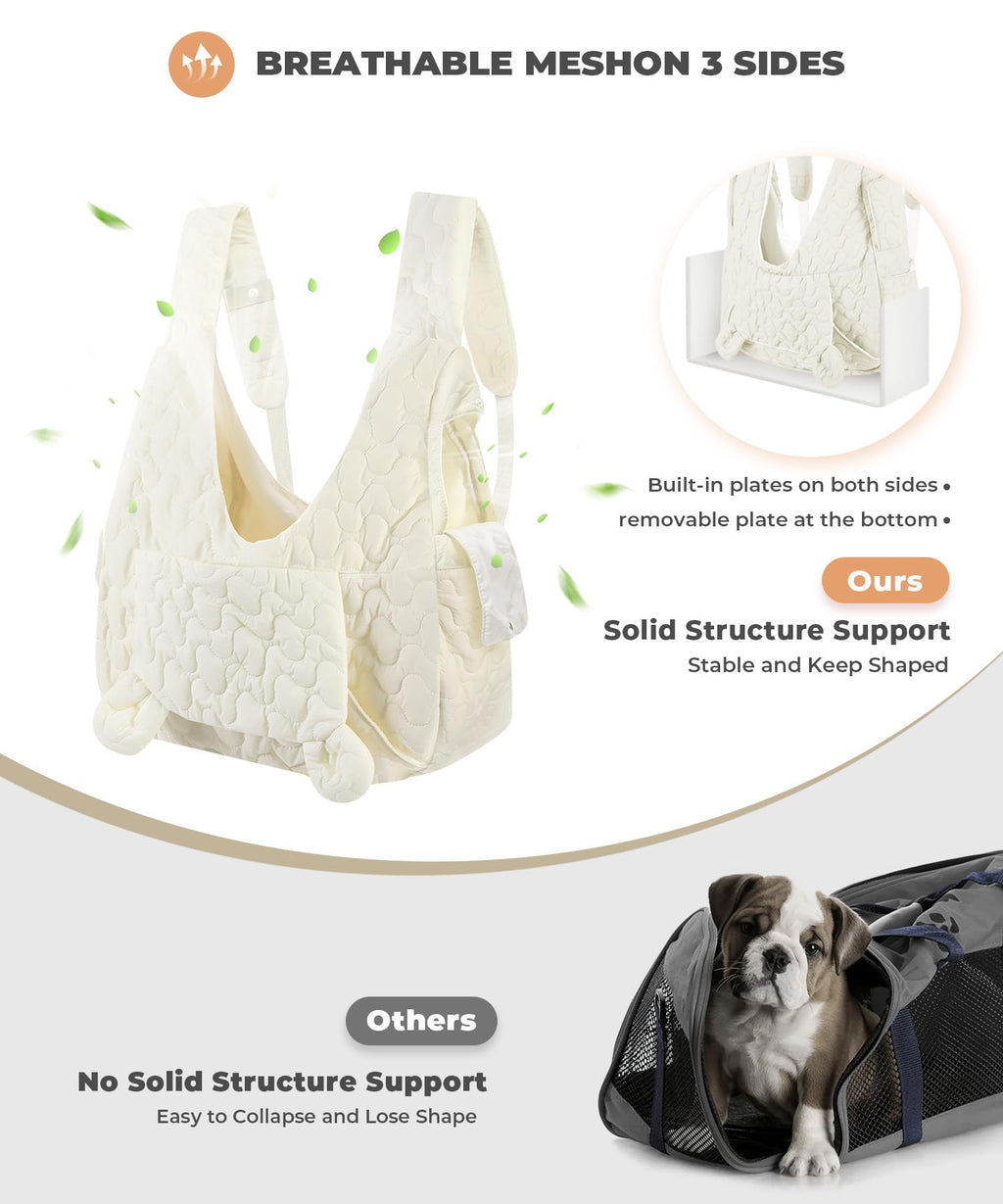 Adjustable Front Pet Carrier Backpack for Small Pets