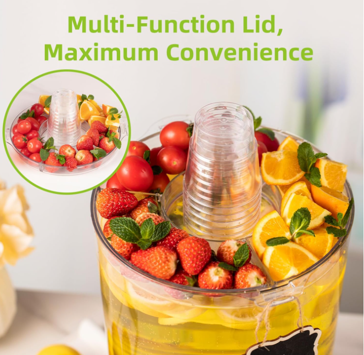 2 Gallon Beverage Dispenser with Stand & Spigot