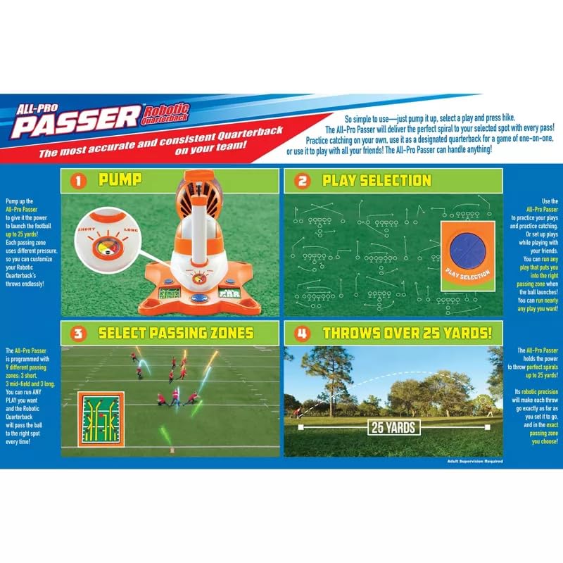 All Pro Robotic Football Quarterback Passing Trainer