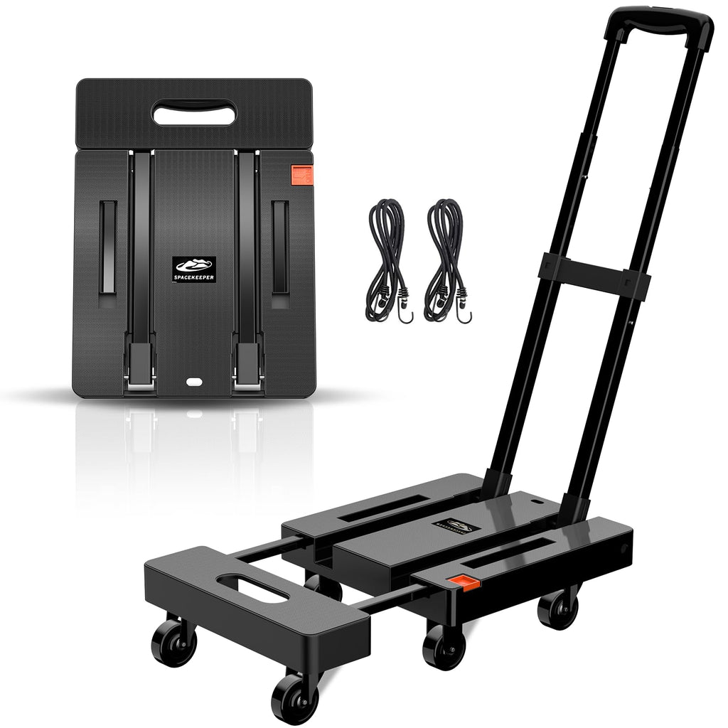 500LB Folding 6 Wheel Hand Truck Dolly Cart