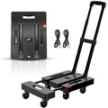 500LB Folding 6 Wheel Hand Truck Dolly Cart