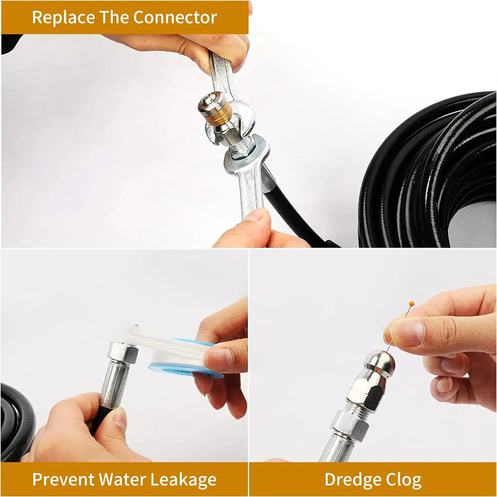 4000 PSI Sewer Jetter Kit for Pressure Washer