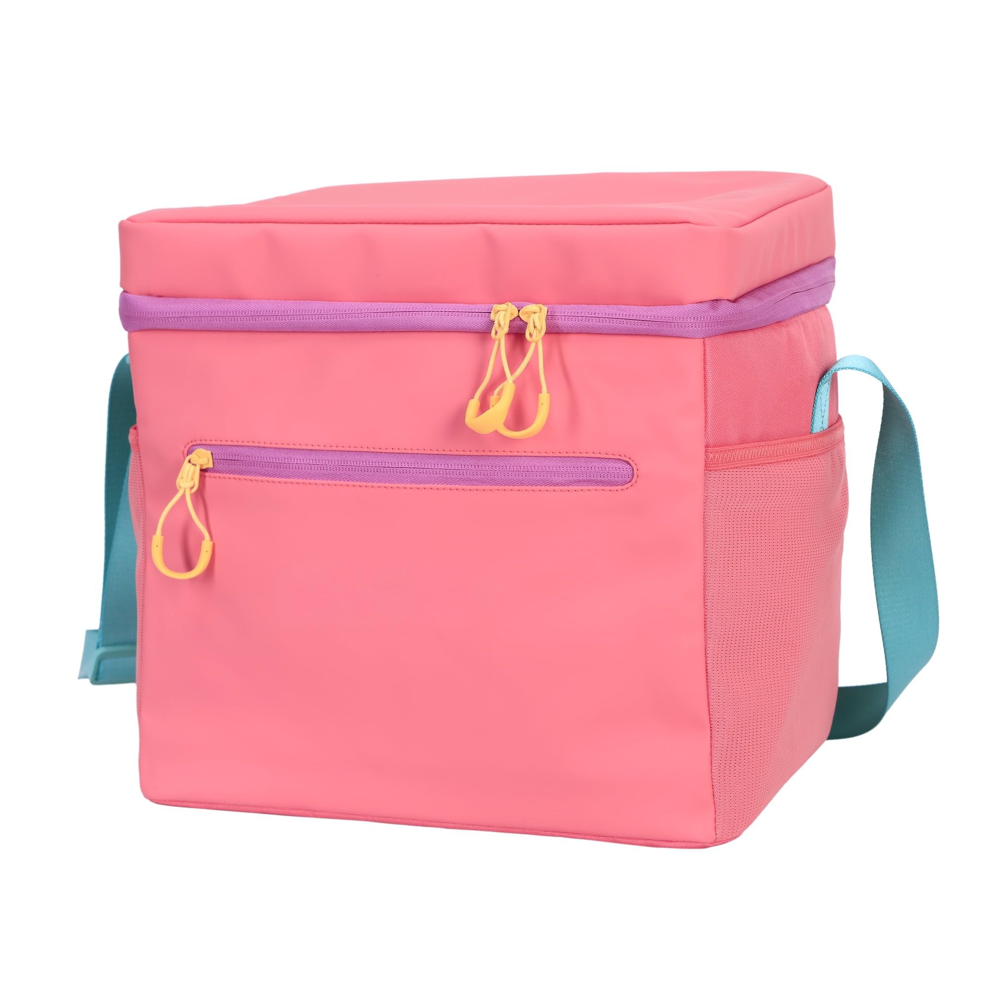 12 Can Portable Insulated Cooler Bag with Removable Hard Liner, Small Soft Cooler for Beach Camping Lunch