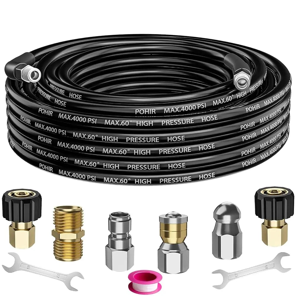 4000 PSI Sewer Jetter Kit for Pressure Washer