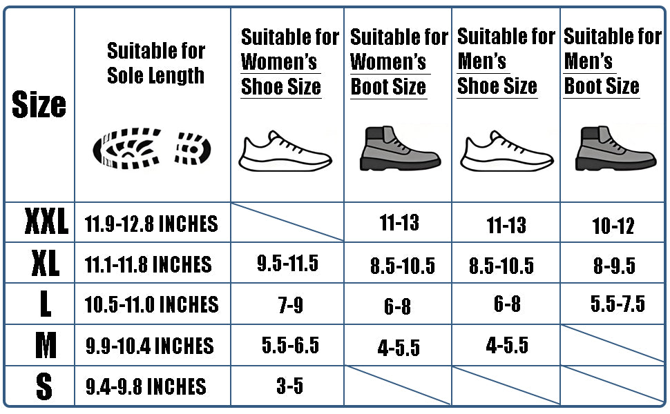 Black Waterproof Rain Boot Covers with Reflector