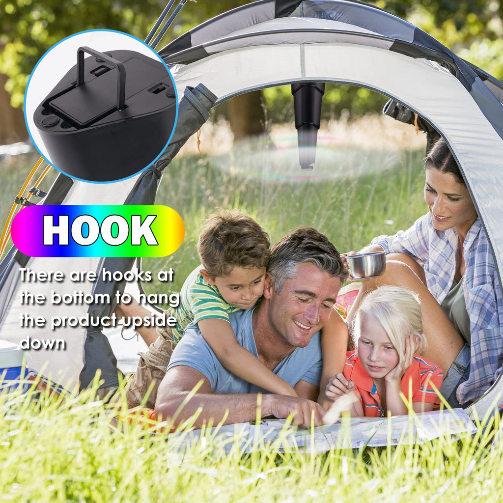 Portable Battery Operated Fly Repellent Table Fans 4 Pack, Black Outdoor Picnic Food Fan for Home Restaurant 版本 3｜移动端极简卡片标题