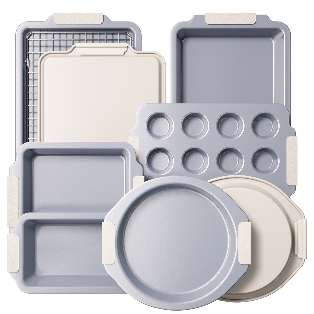 Ceramic Nonstick Bakeware Set (9-Piece)