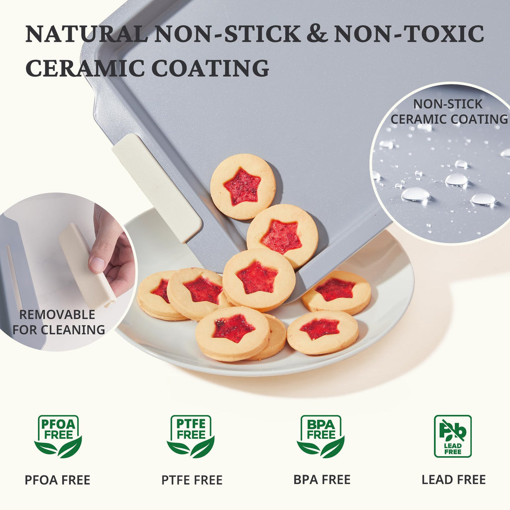 Ceramic Nonstick Bakeware Set (9-Piece)