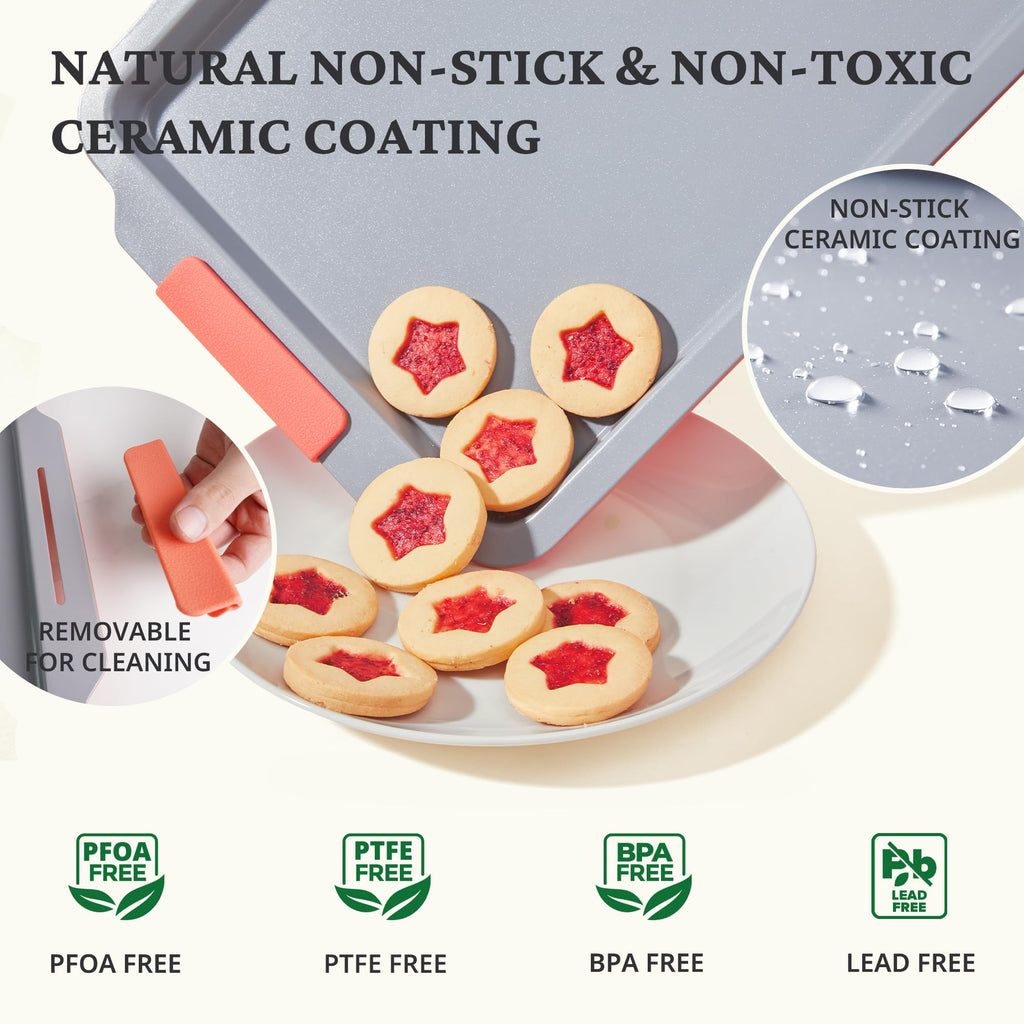 Ceramic Nonstick Bakeware Set (9-Piece)