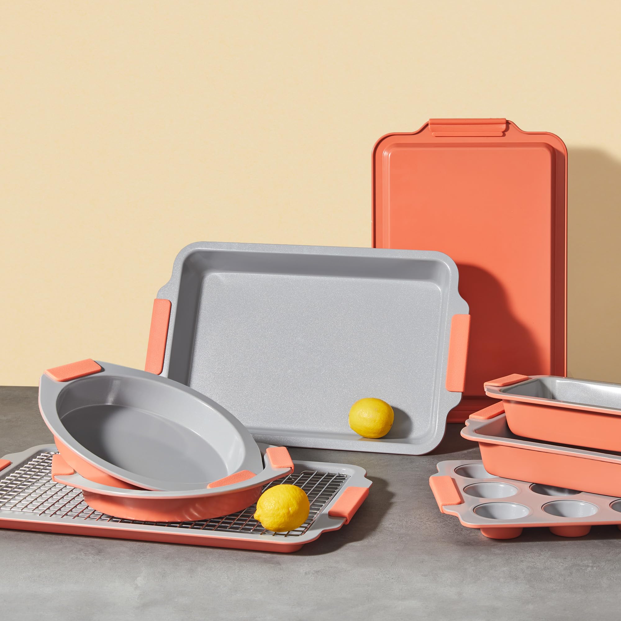 Ceramic Nonstick Bakeware Set (9-Piece)