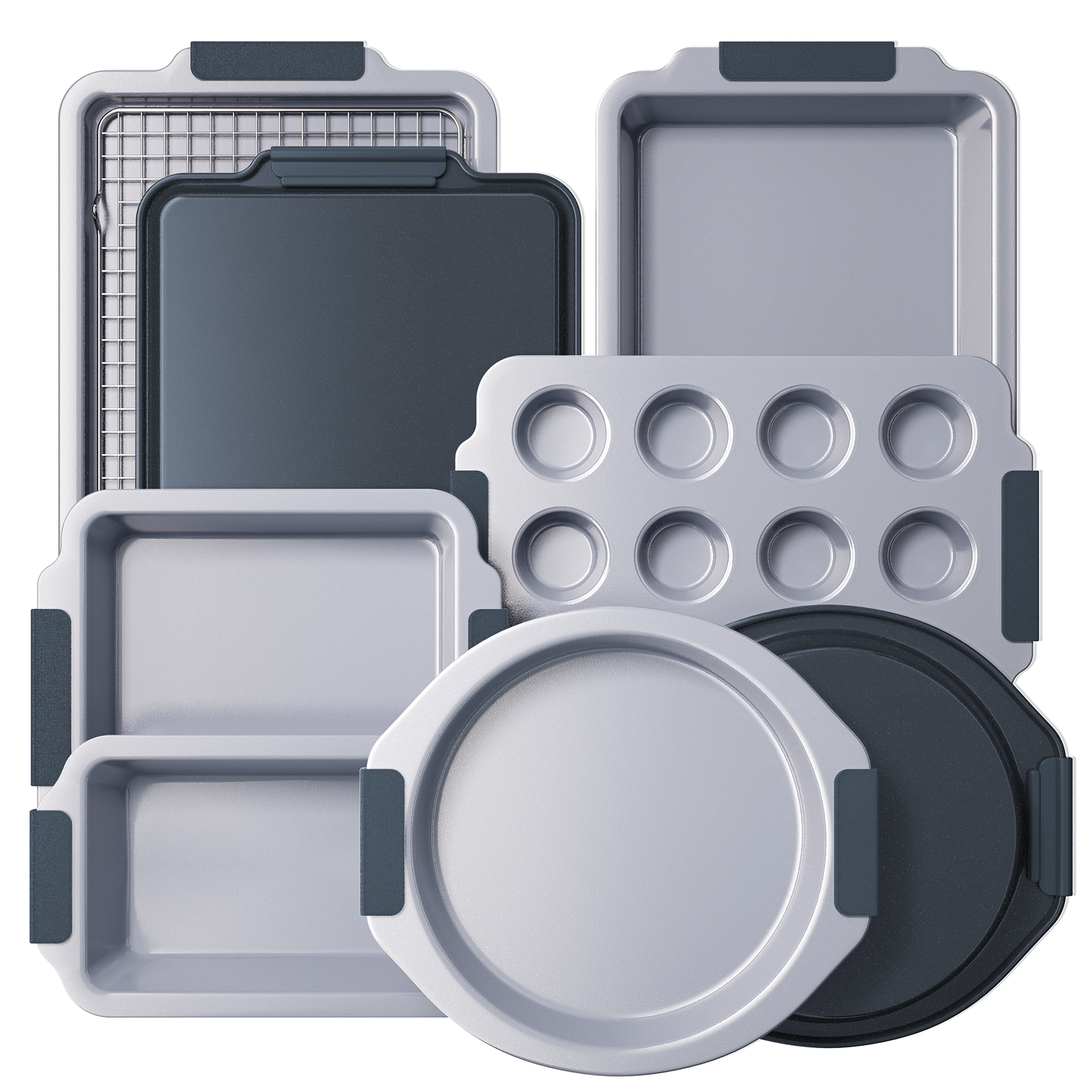 Ceramic Nonstick Bakeware Set (9-Piece)