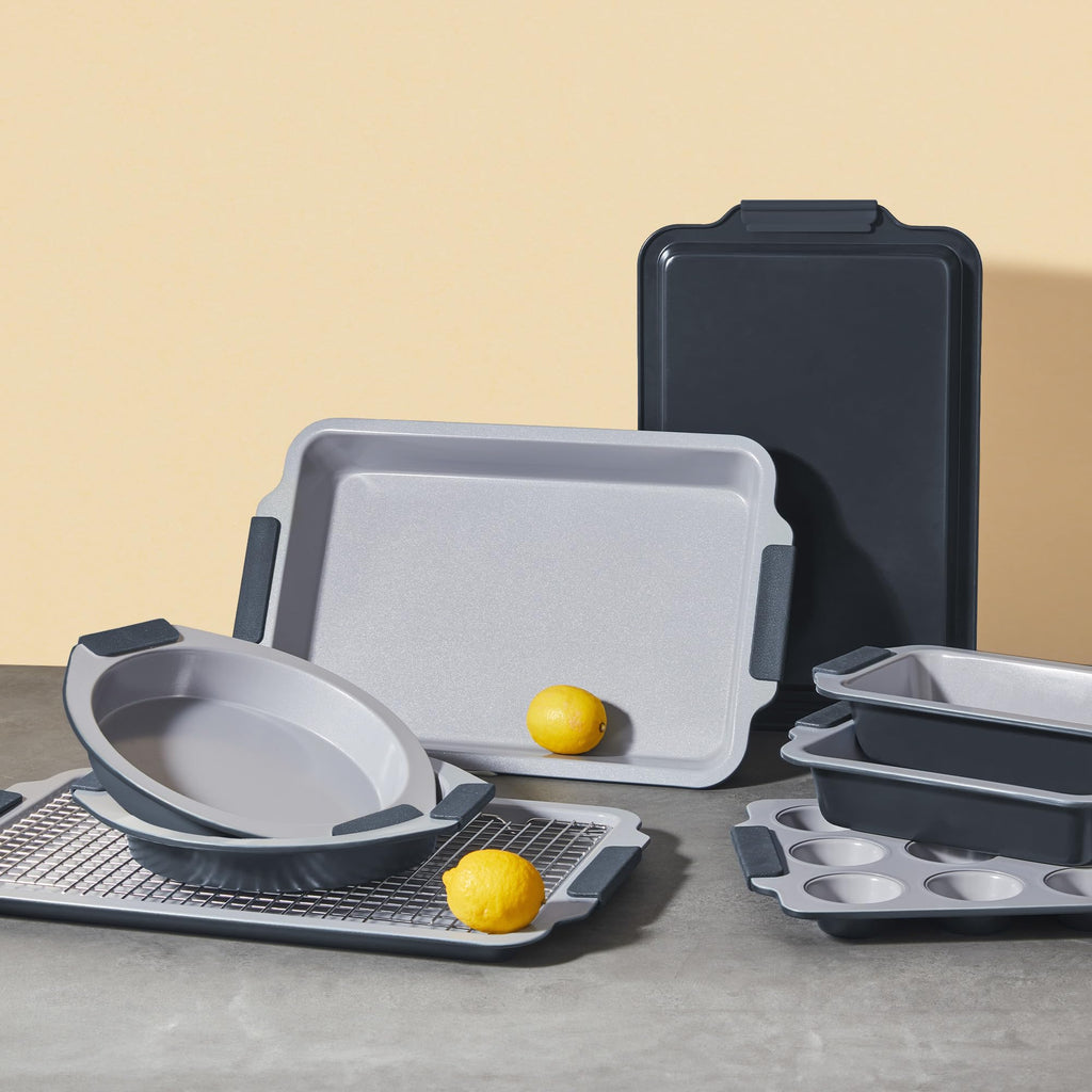 Ceramic Nonstick Bakeware Set (9-Piece)