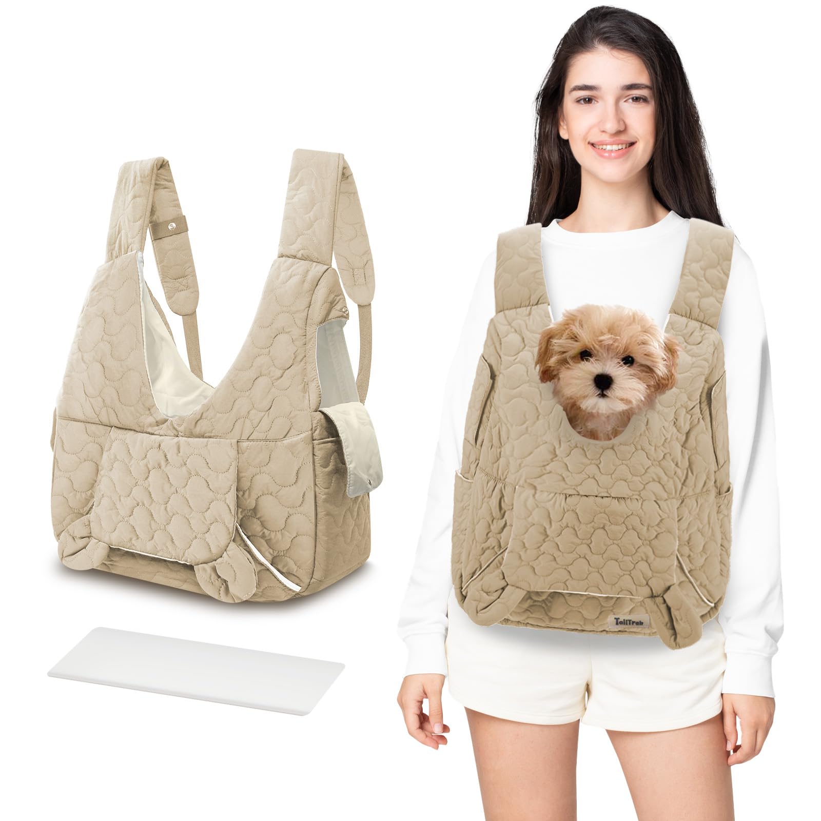 Adjustable Front Pet Carrier Backpack for Small Pets