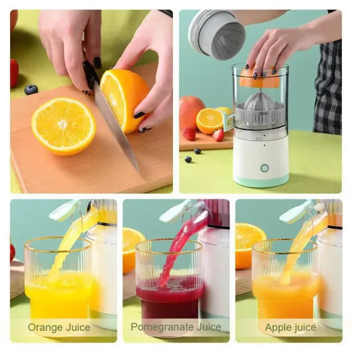 Portable USB Rechargeable Juicer Cup, Personal Fruit Blender for Travel